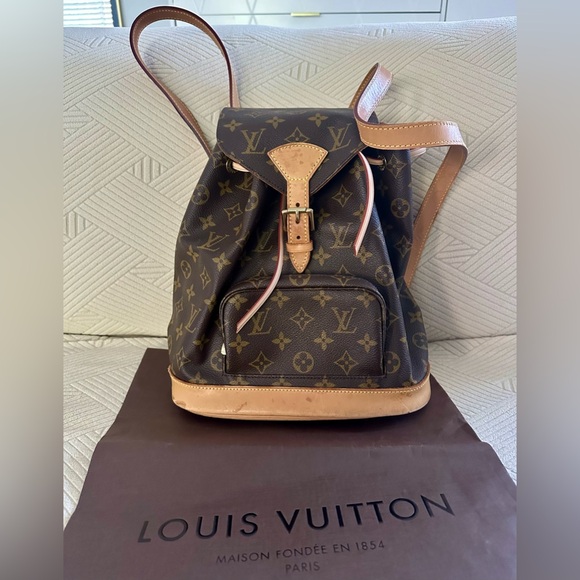 LOUIS VUITTON Mini Montsouris Backpack - Picture 1 of 16